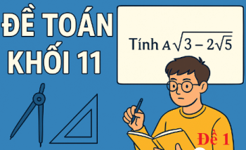 Đề số 1 toán 11. Công...