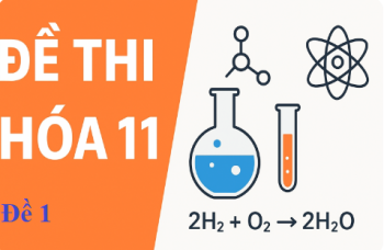 Đề hoá 11 số 1